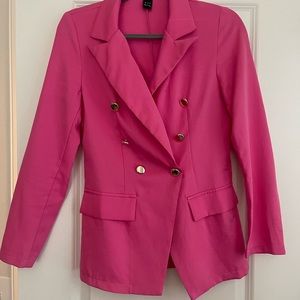Pink blazer